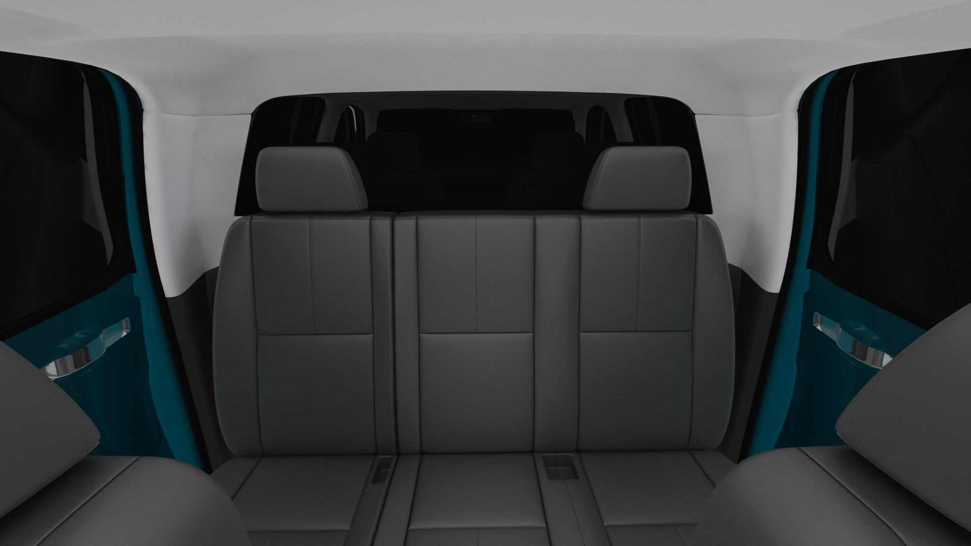 SUV Pickup Simple Interior Generic 3D model
