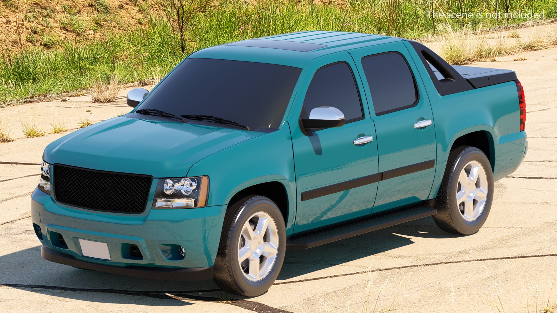 SUV Pickup Simple Interior Generic 3D model