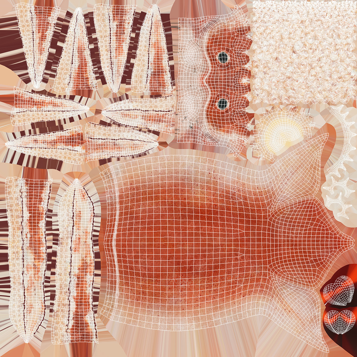 3D Doryteuthis Plei Arrow Squid model