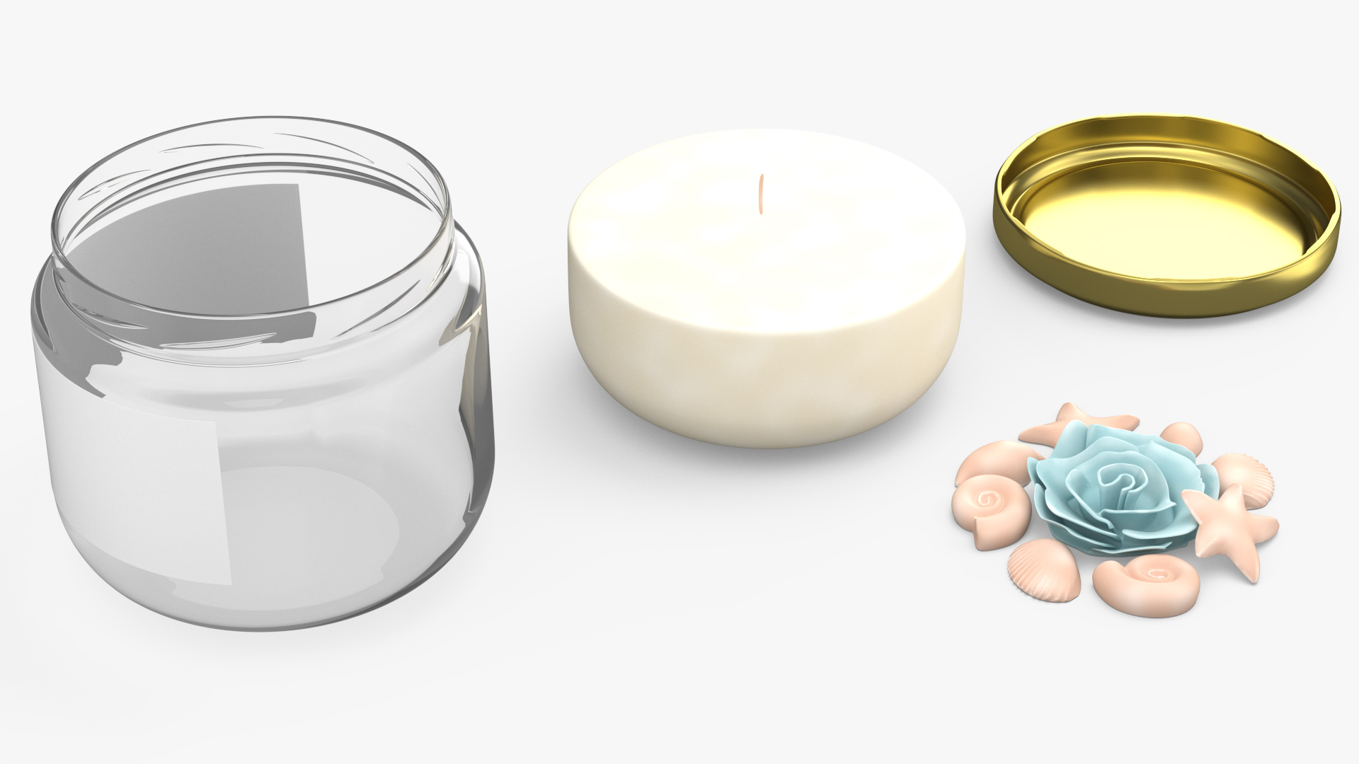 3D model Jar Candle