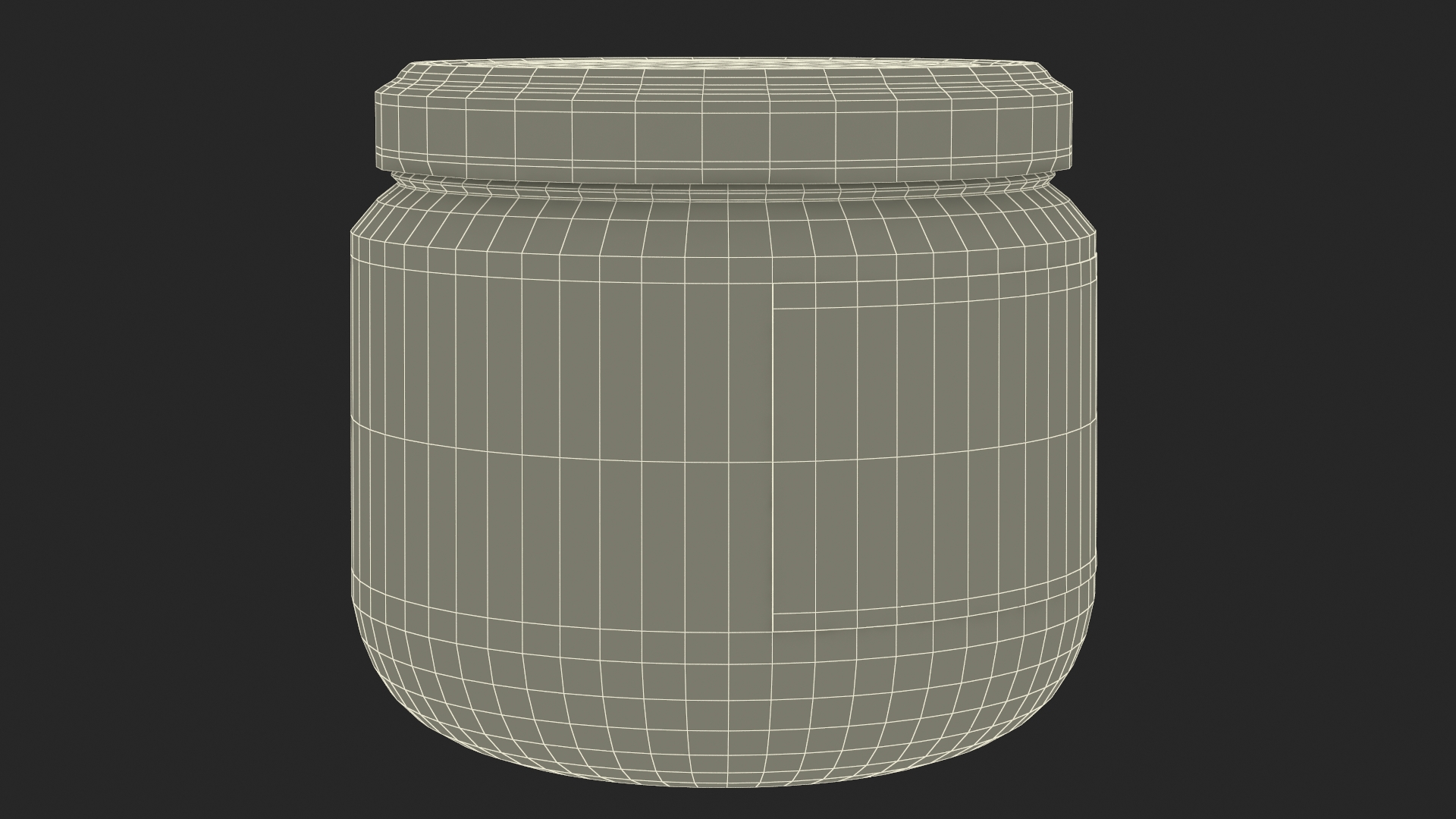 3D model Jar Candle