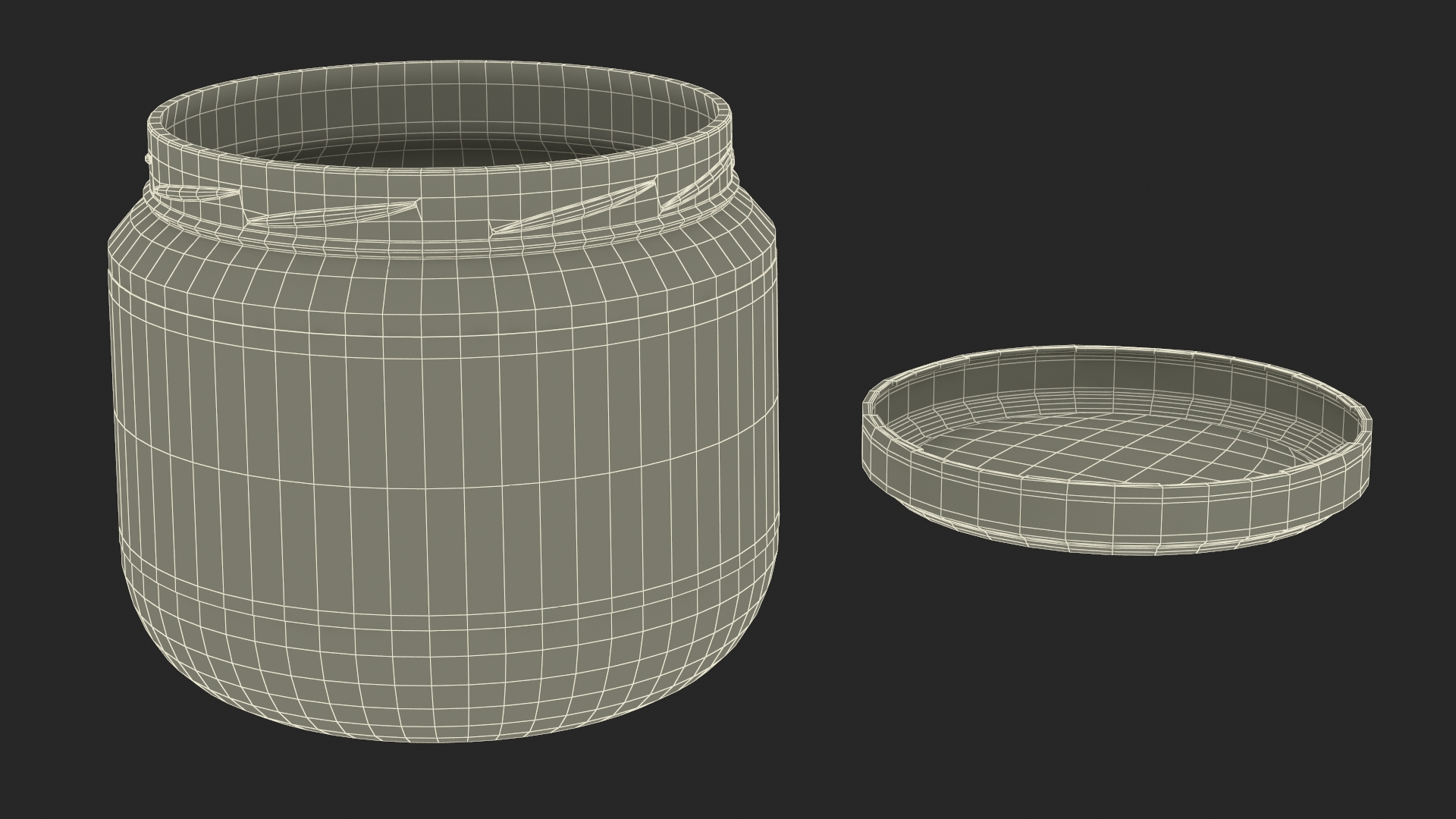 3D model Jar Candle