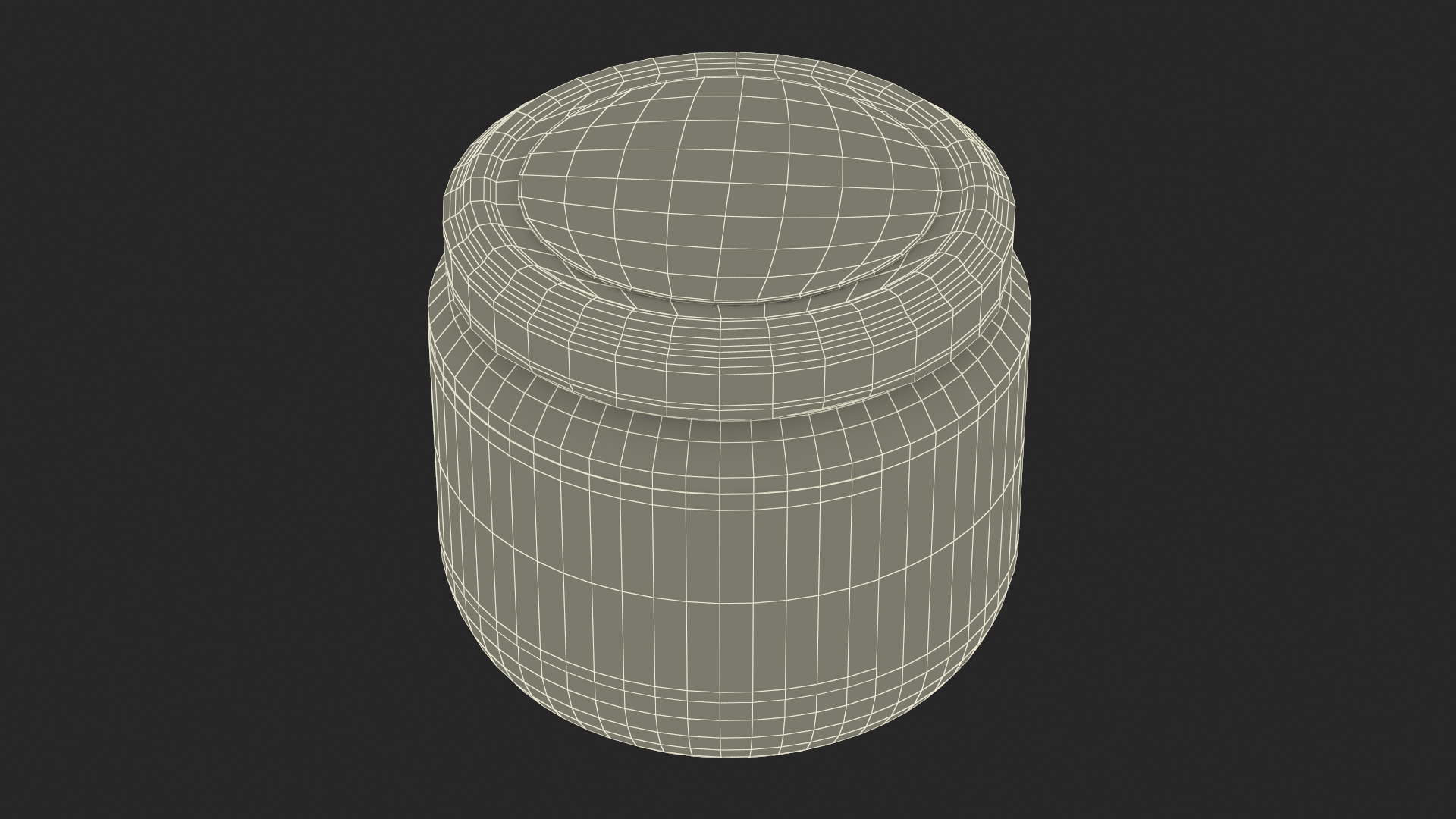3D model Jar Candle