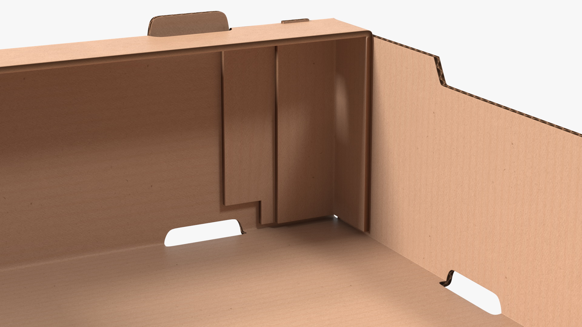 3D Stackable Corrugated Cardboard Fruit Tray