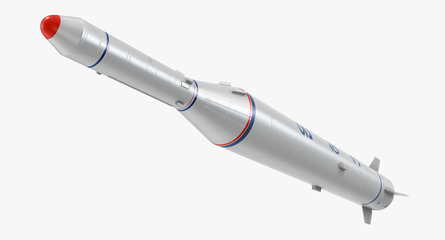 Two Stage Ballistic Missile Taepodong 2 3D model