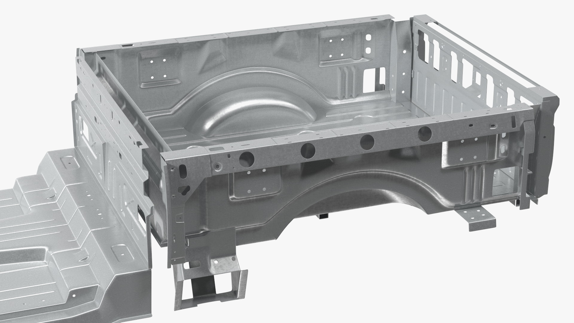 3D Pickup Truck Frame model