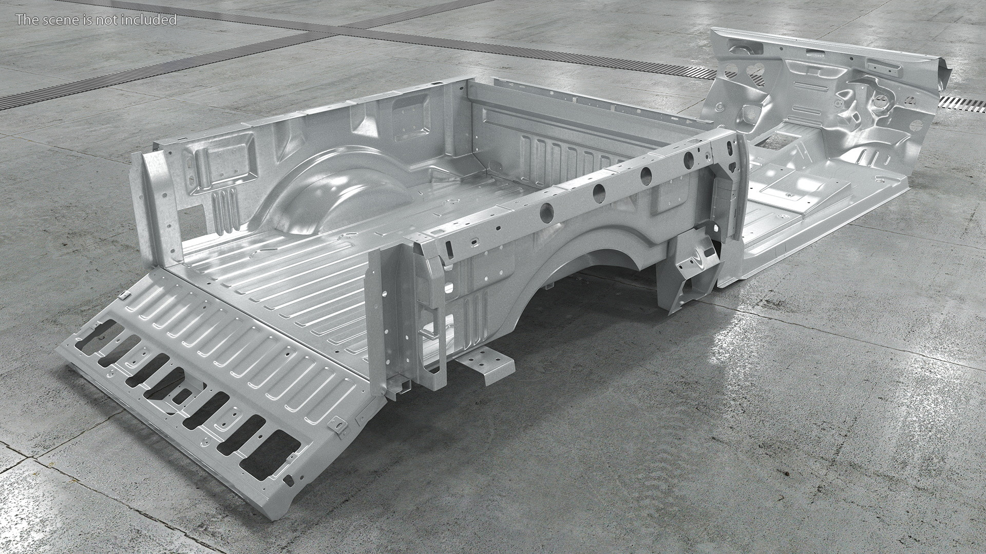 3D Pickup Truck Frame model