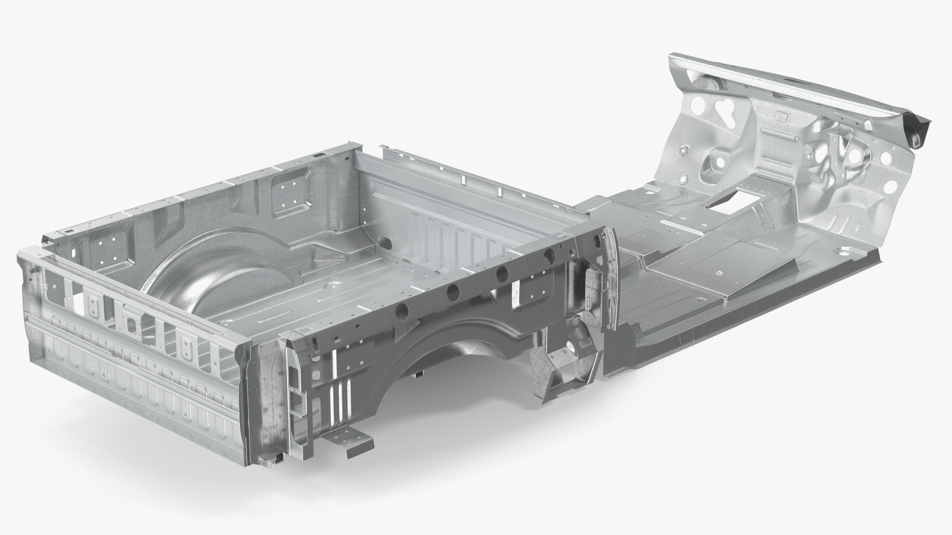 3D Pickup Truck Frame model