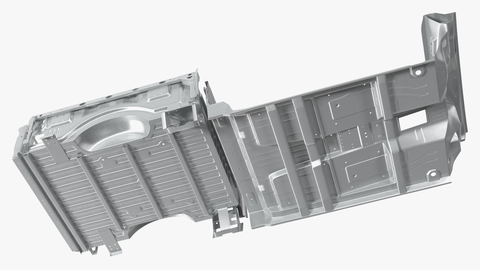 3D Pickup Truck Frame model