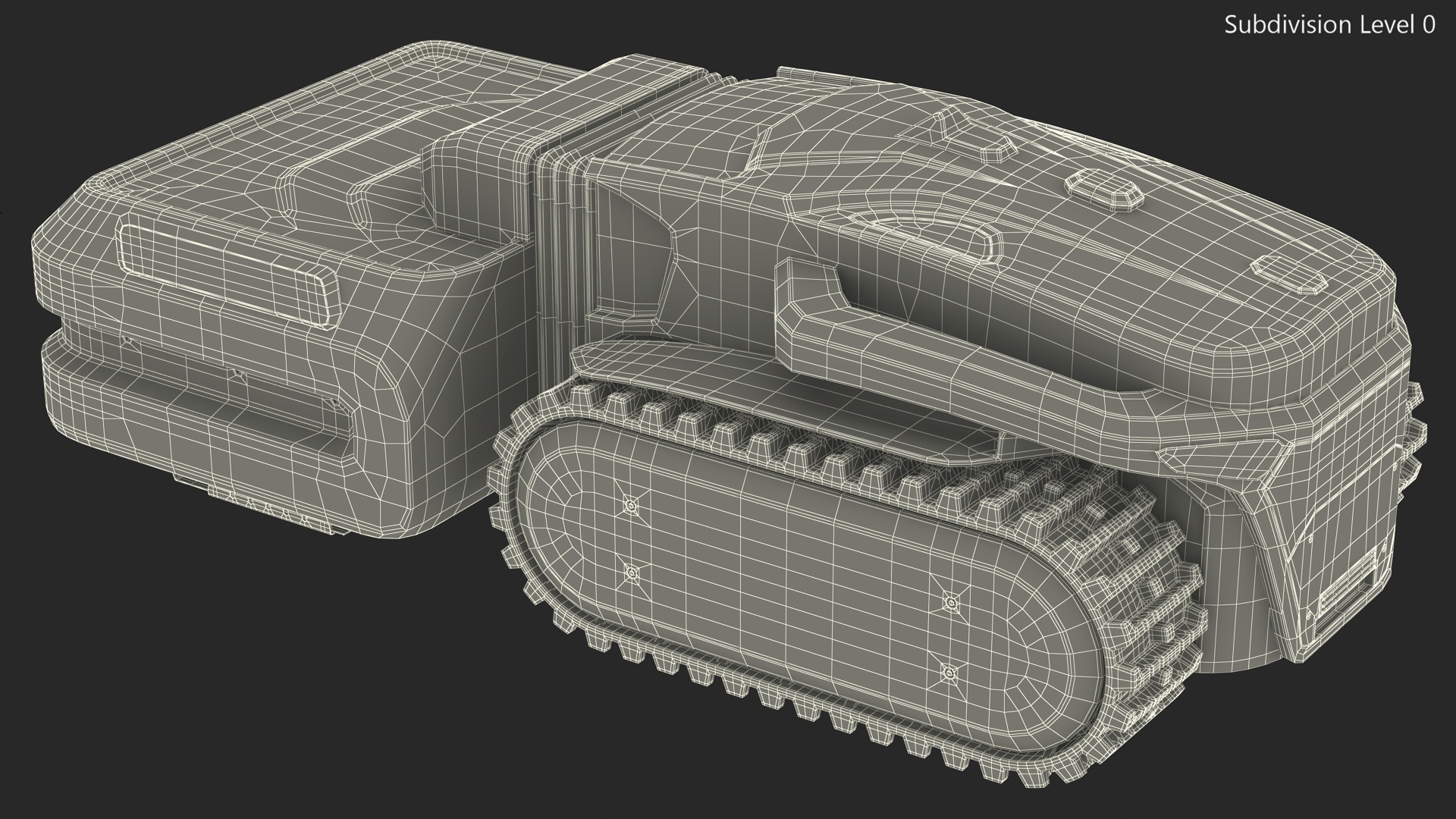 3D model Yarbo Lawn Mower M1 Rigged for Maya