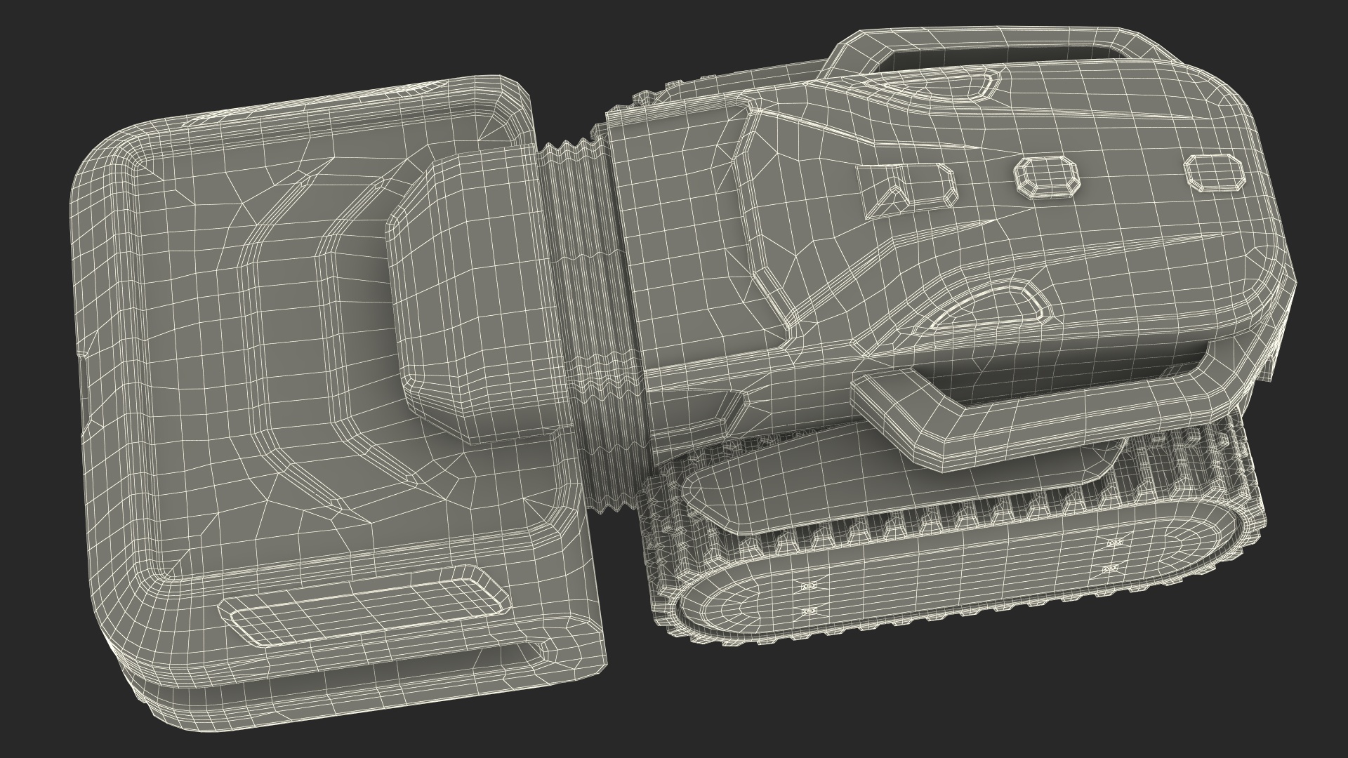 3D model Yarbo Lawn Mower M1 Rigged for Maya