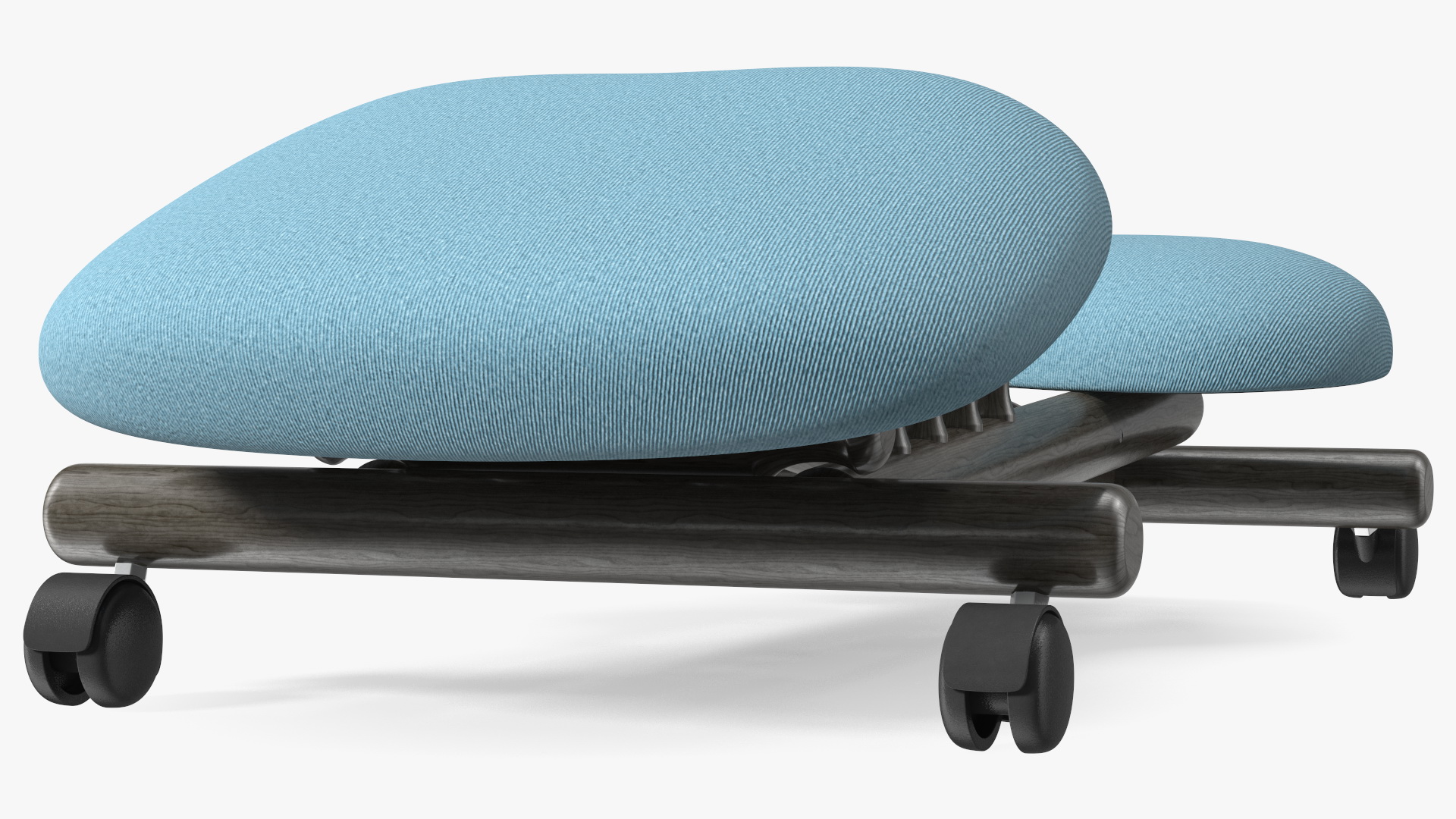 3D Ergonomic Kneeling Chair Folded