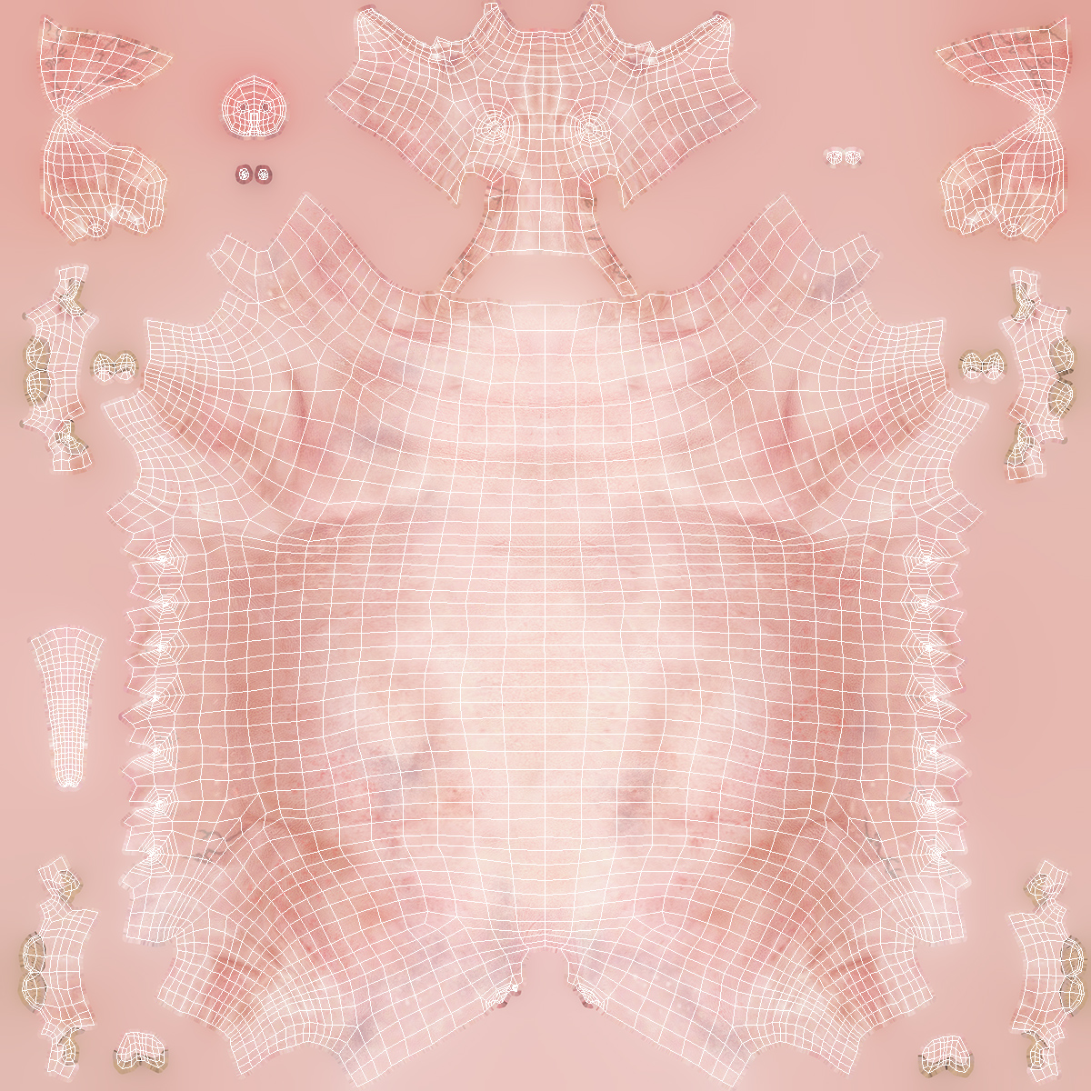 Pig Sow Landrace Walking Pose 3D model