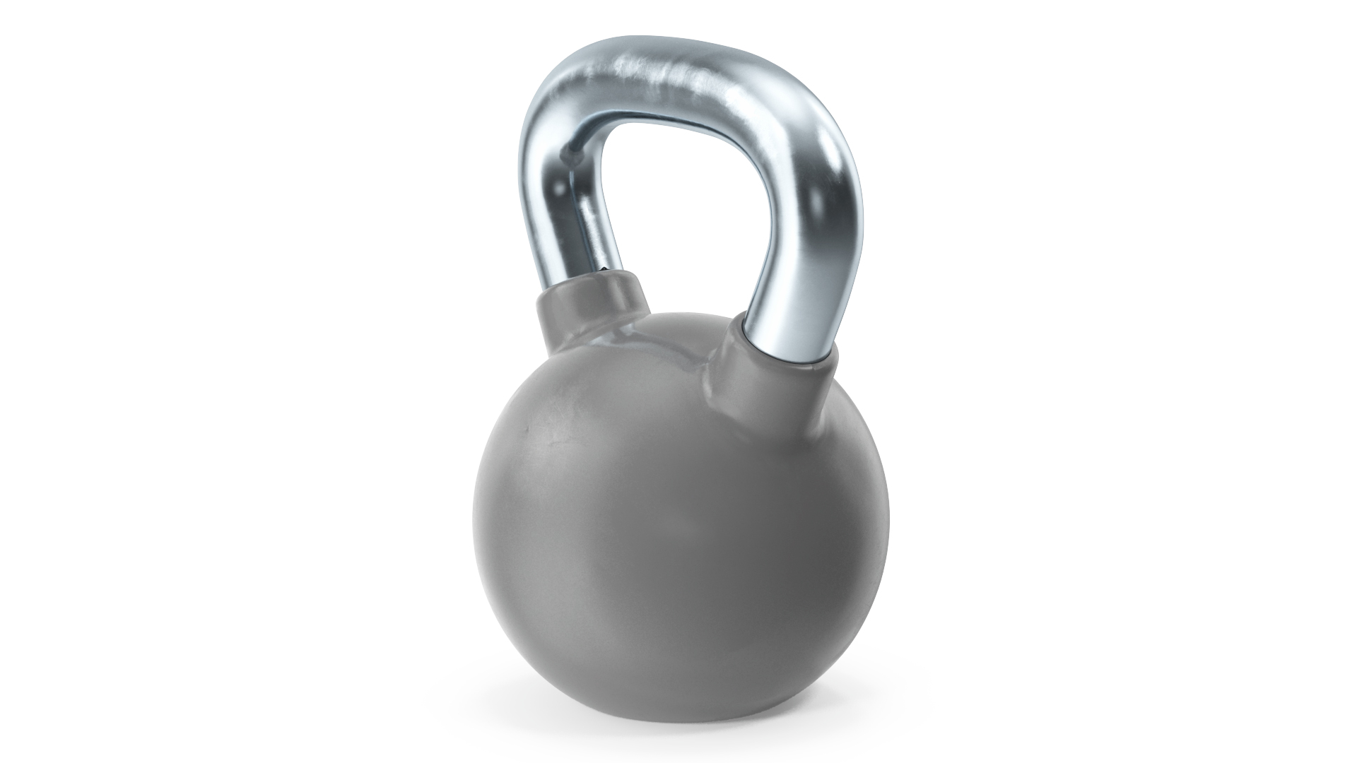 3D model Vinyl Coated Wide Handle Kettlebell 32kg