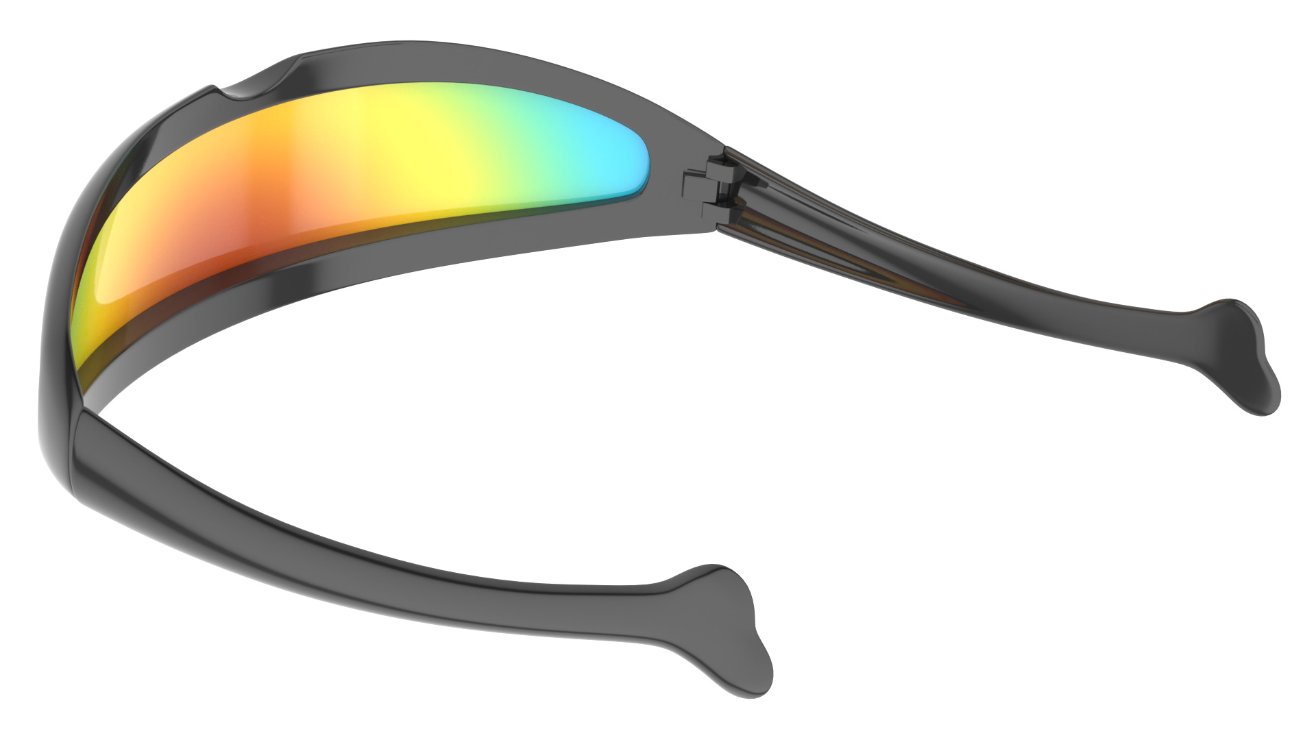 3D Futuristic Cyclops Shield Sunglasses