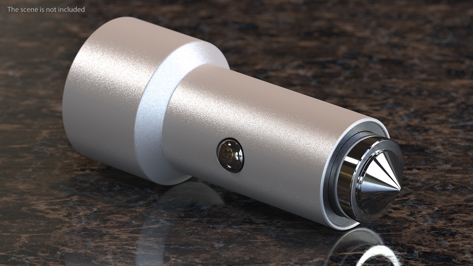 Dual USB Type A Car Charger 3D
