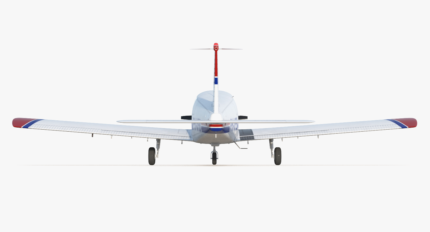 Private Aircraft Piper PA 28 Cherokee 3D