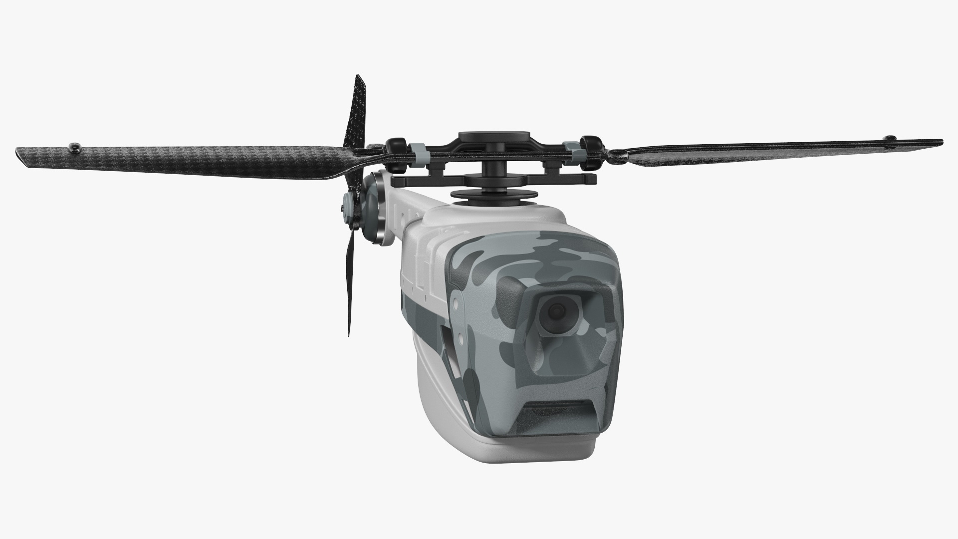 3D Nano Helicopter UAV Rigged