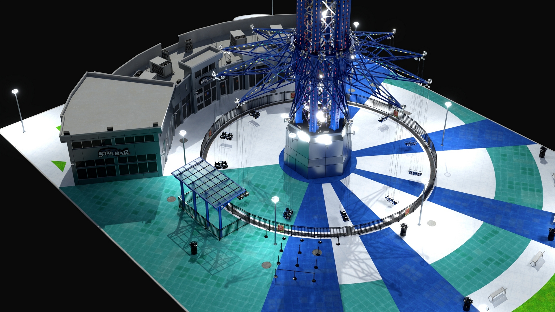 3D Orlando StarFlyer Luminous