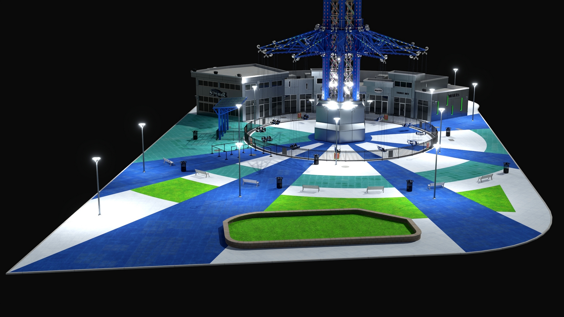 3D Orlando StarFlyer Luminous
