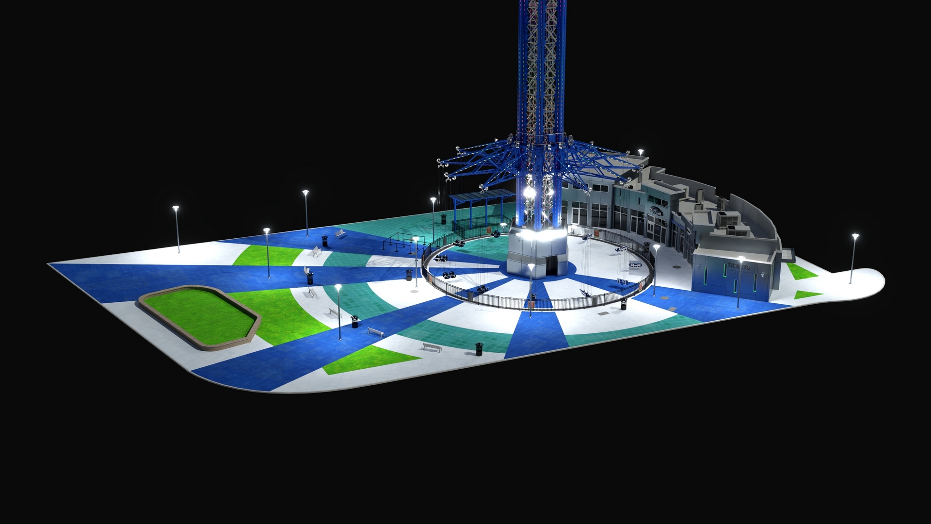 3D Orlando StarFlyer Luminous