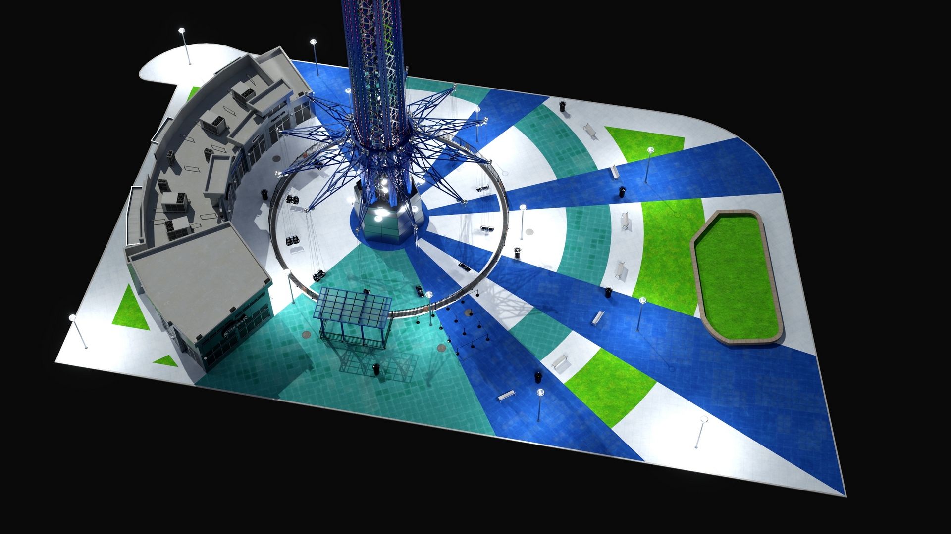 3D Orlando StarFlyer Luminous