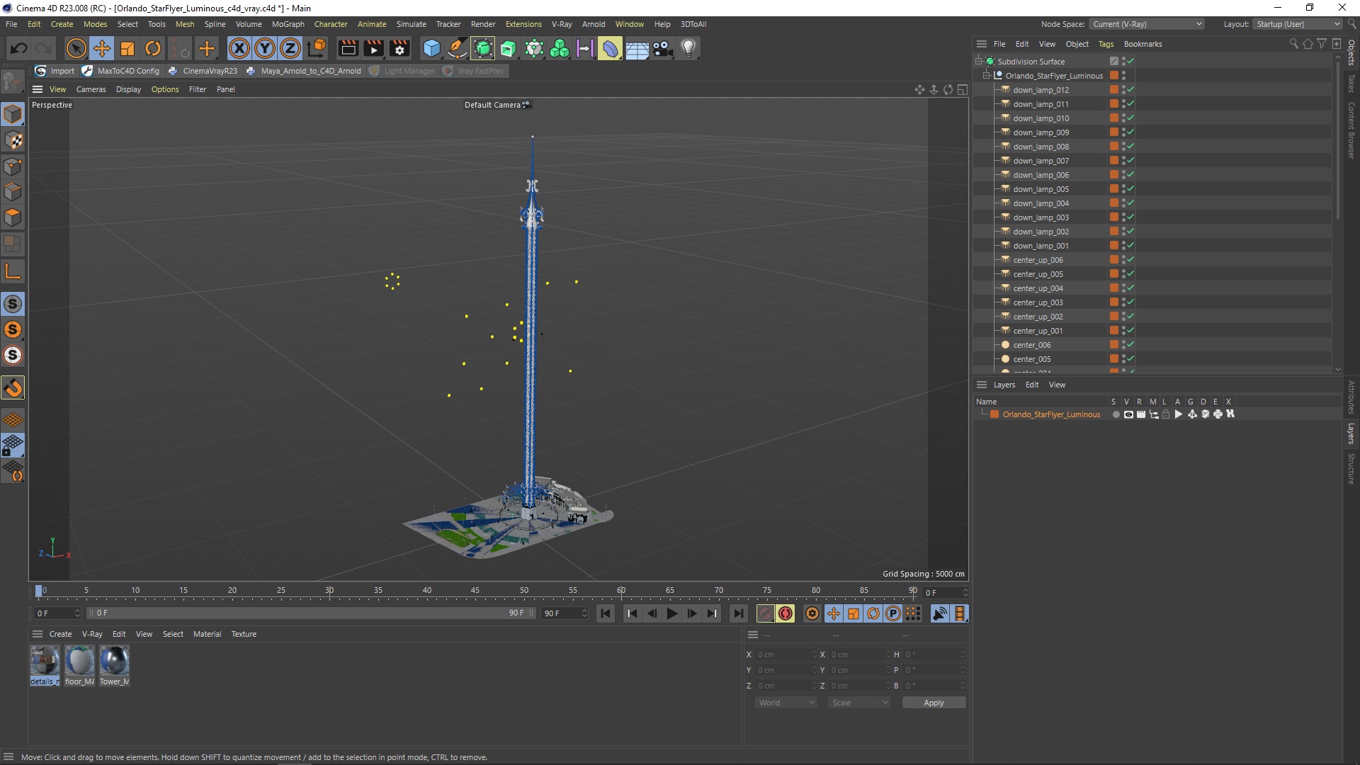 3D Orlando StarFlyer Luminous