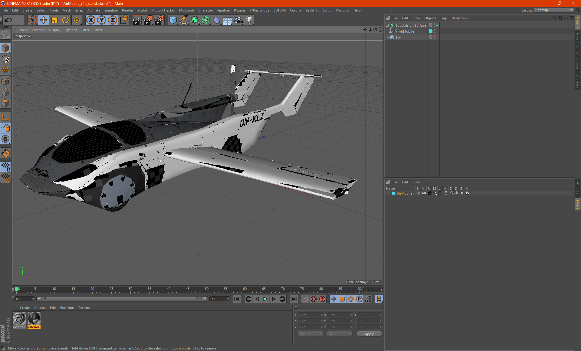AirMobile 3D model