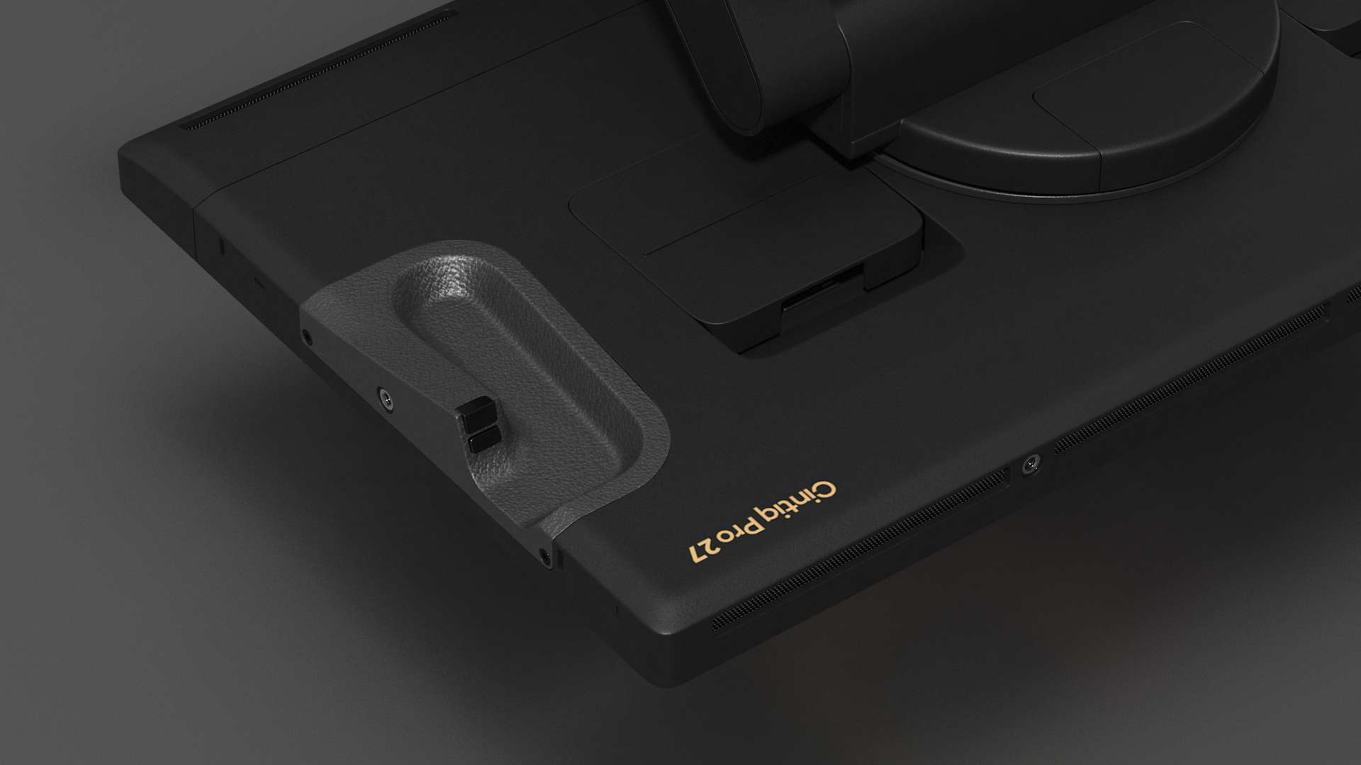 3D model Wacom Cintiq Pro 27 with 2D Program