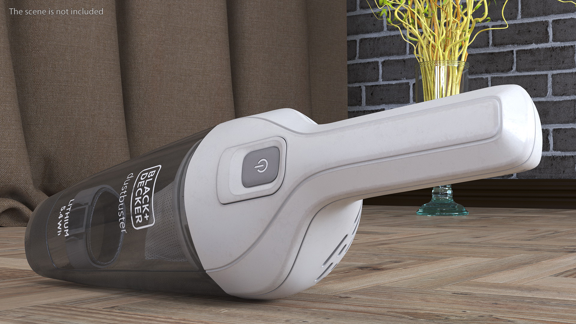 Used Handheld Vacuum Black and Decker Dustbuster NVB115JL 3D