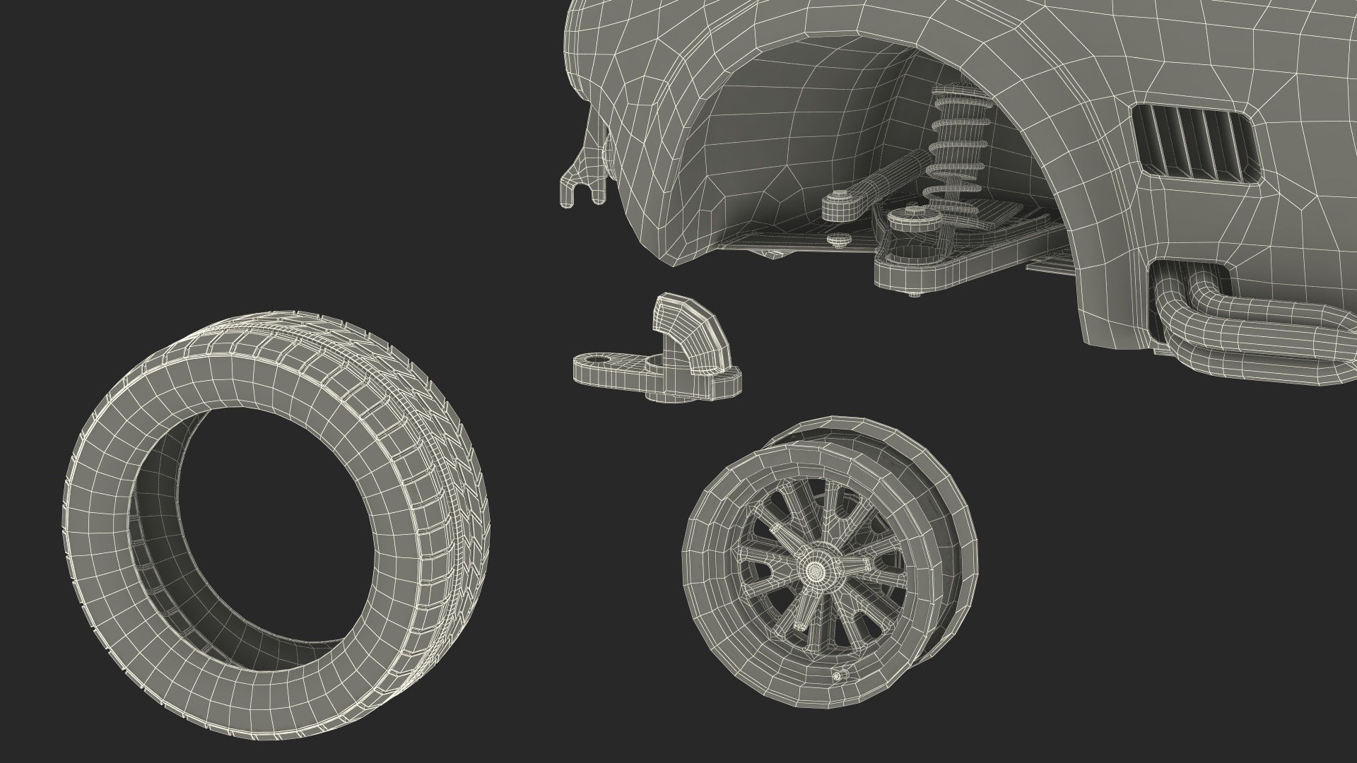 3D Racing Retro Car
