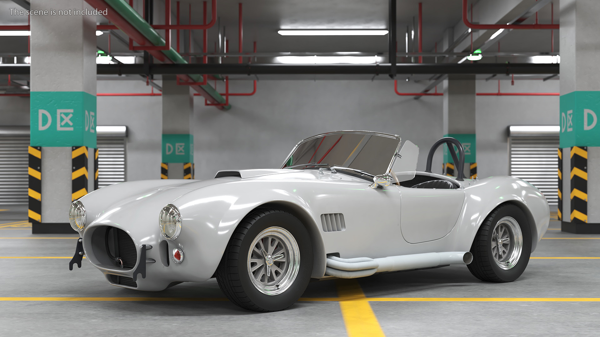3D Racing Retro Car