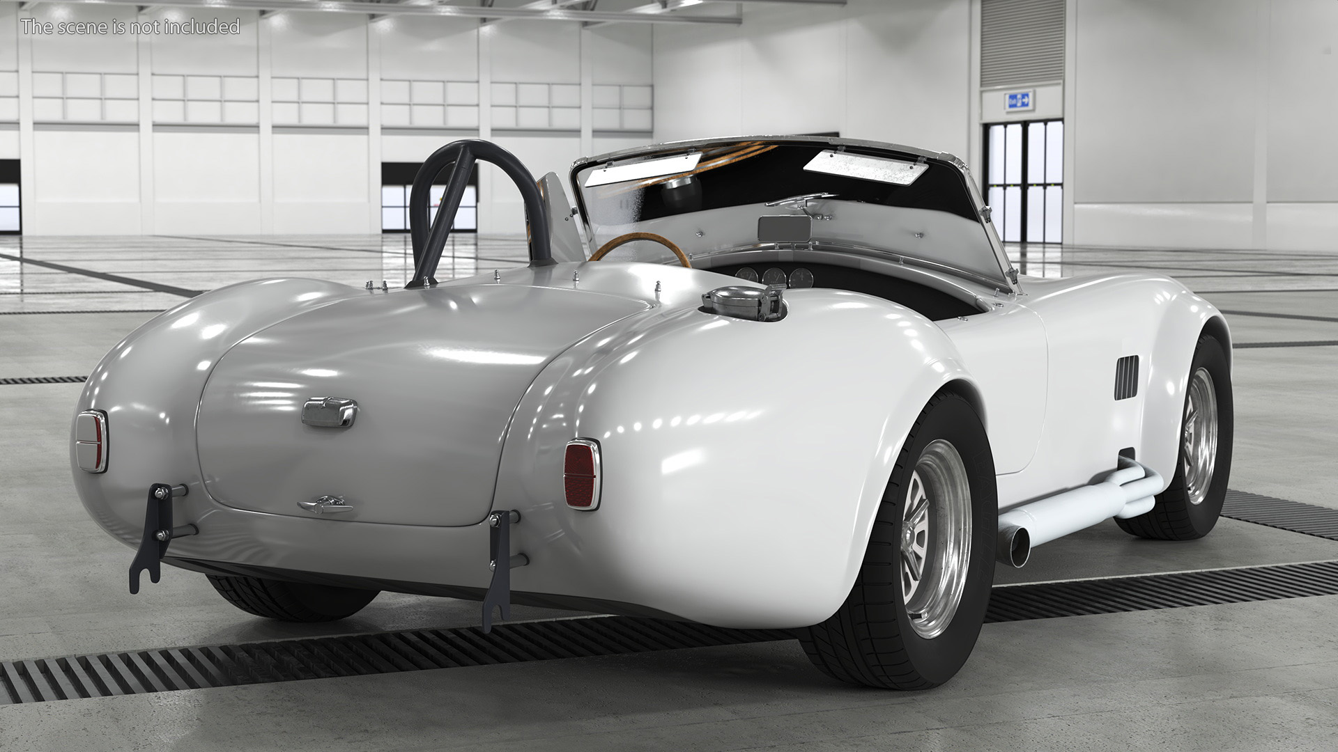 3D Racing Retro Car