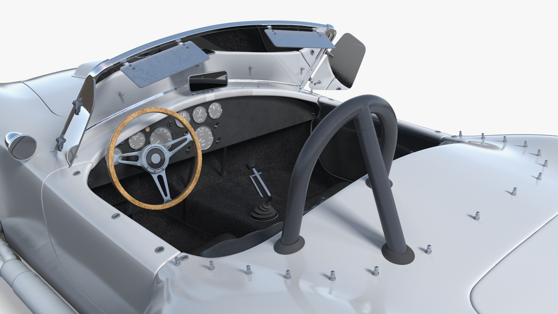3D Racing Retro Car