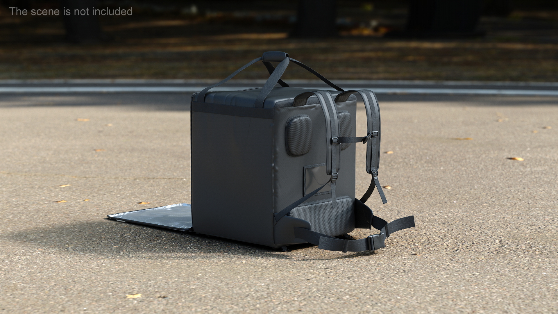 Delivery Bag Hendi Open Black 3D model