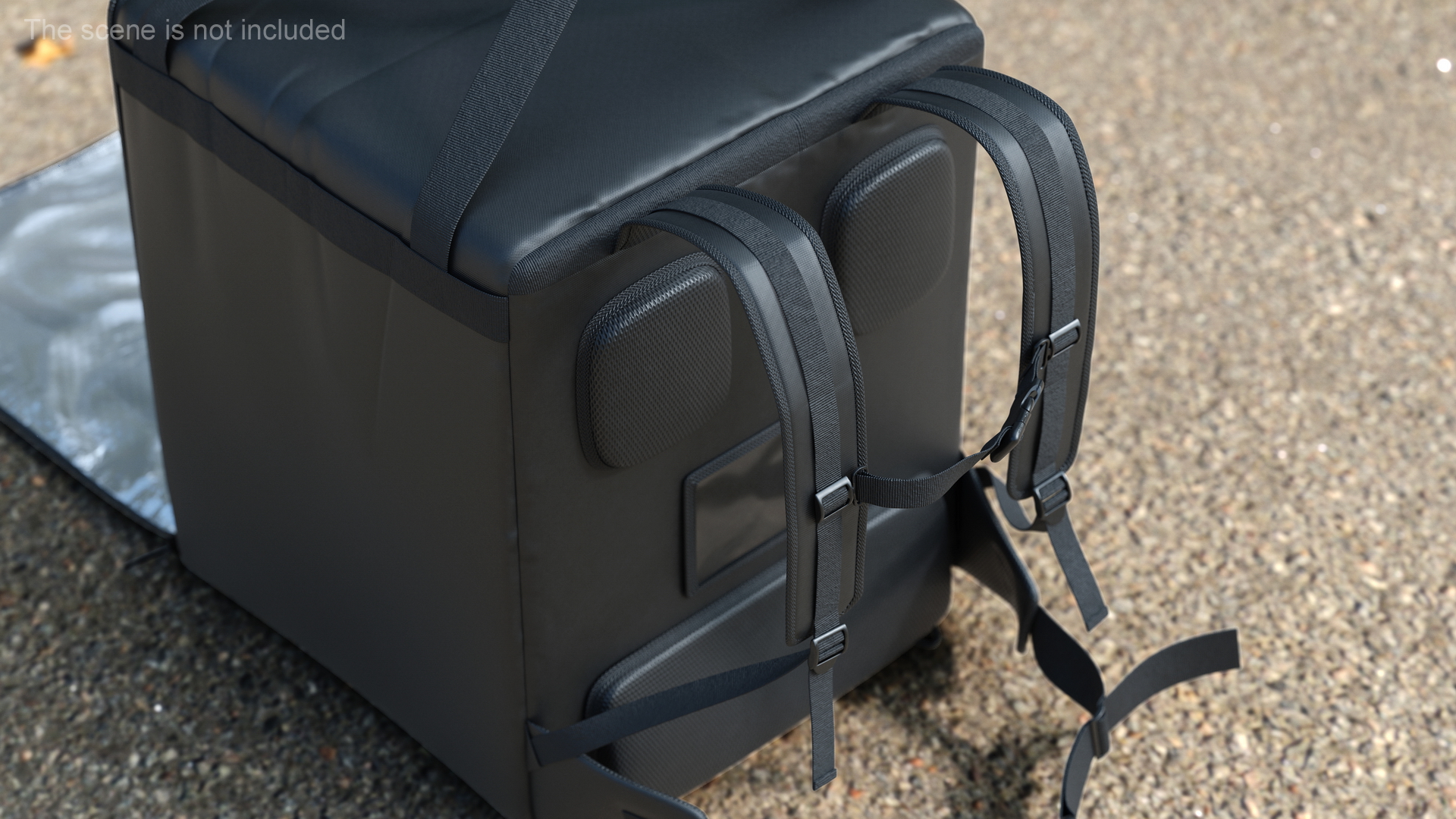 Delivery Bag Hendi Open Black 3D model
