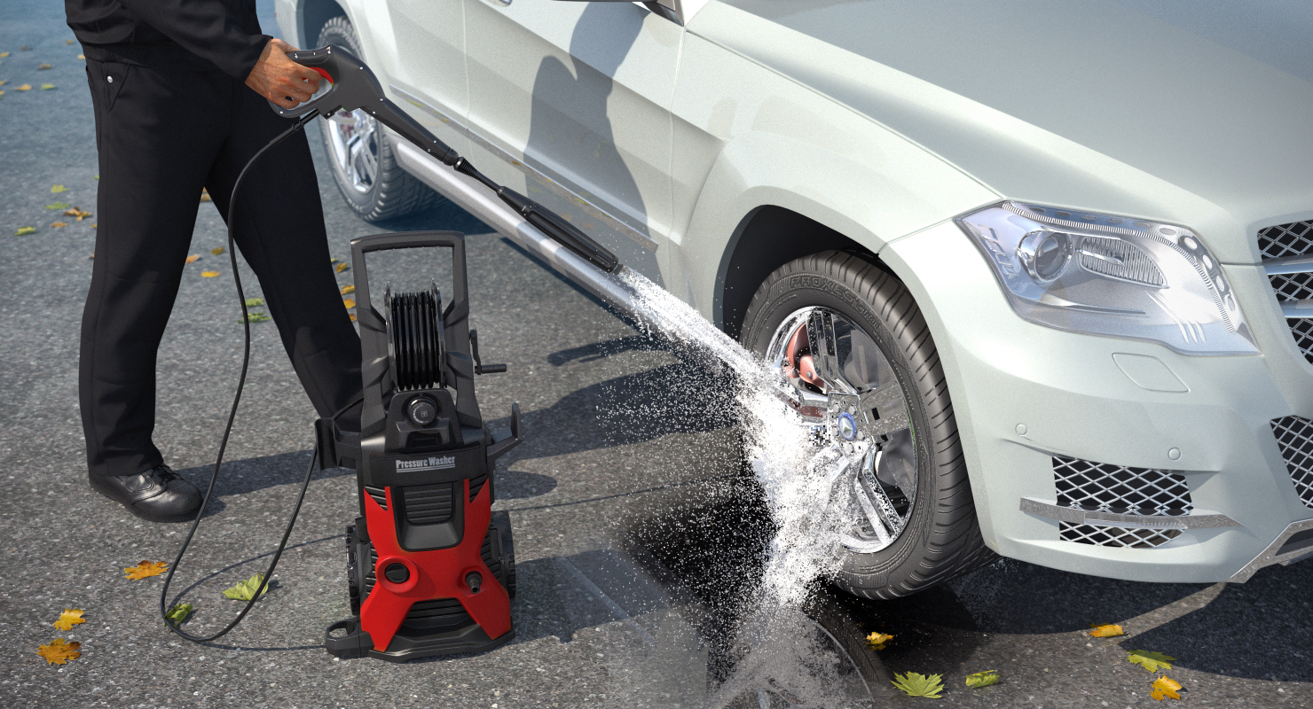 Pressure Washer Gun 3D model