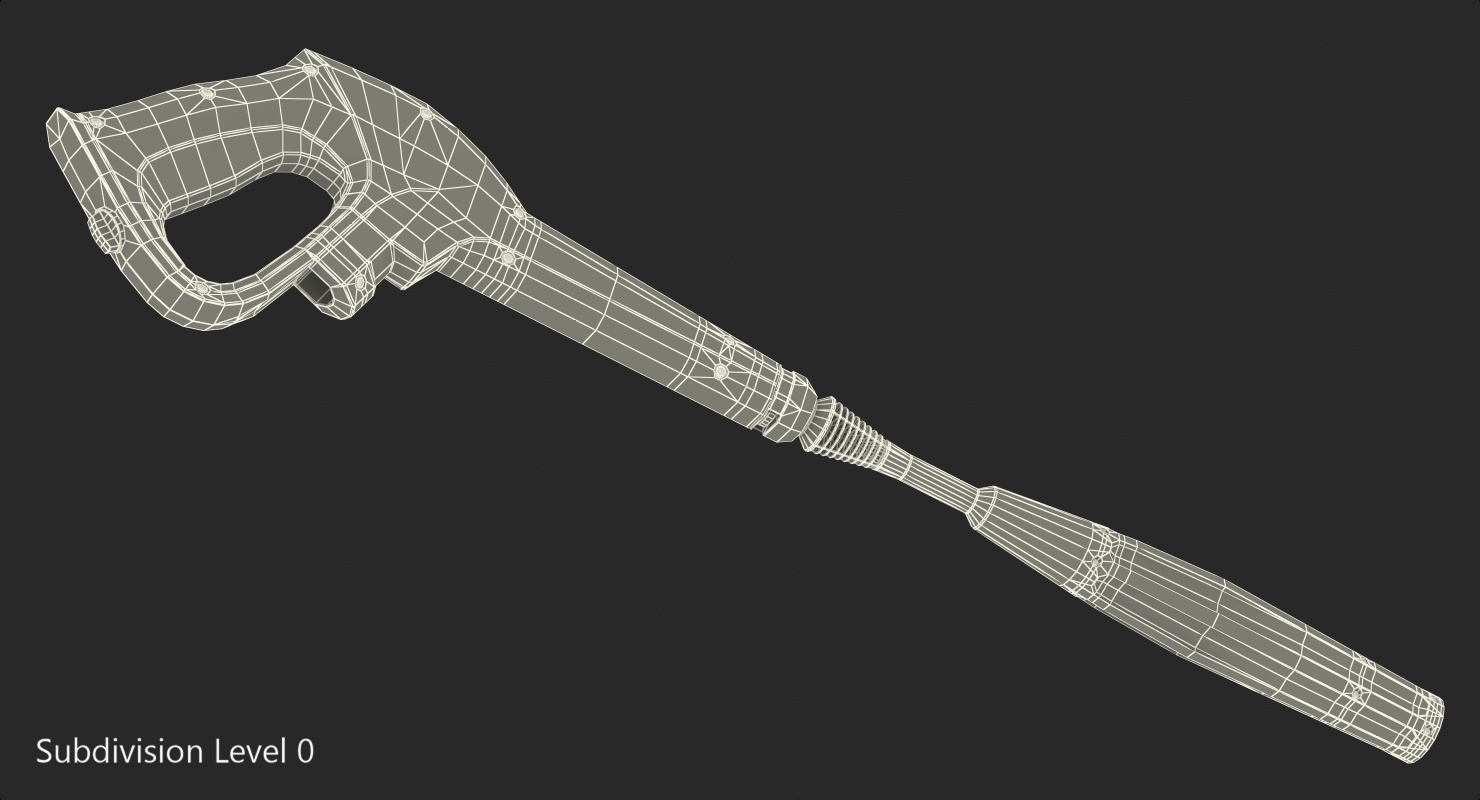 Pressure Washer Gun 3D model