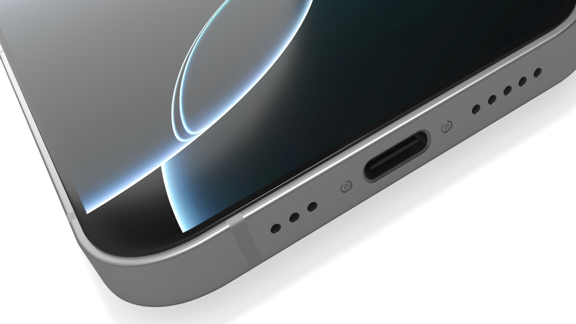 Apple iPhone Flip Silver 3D model
