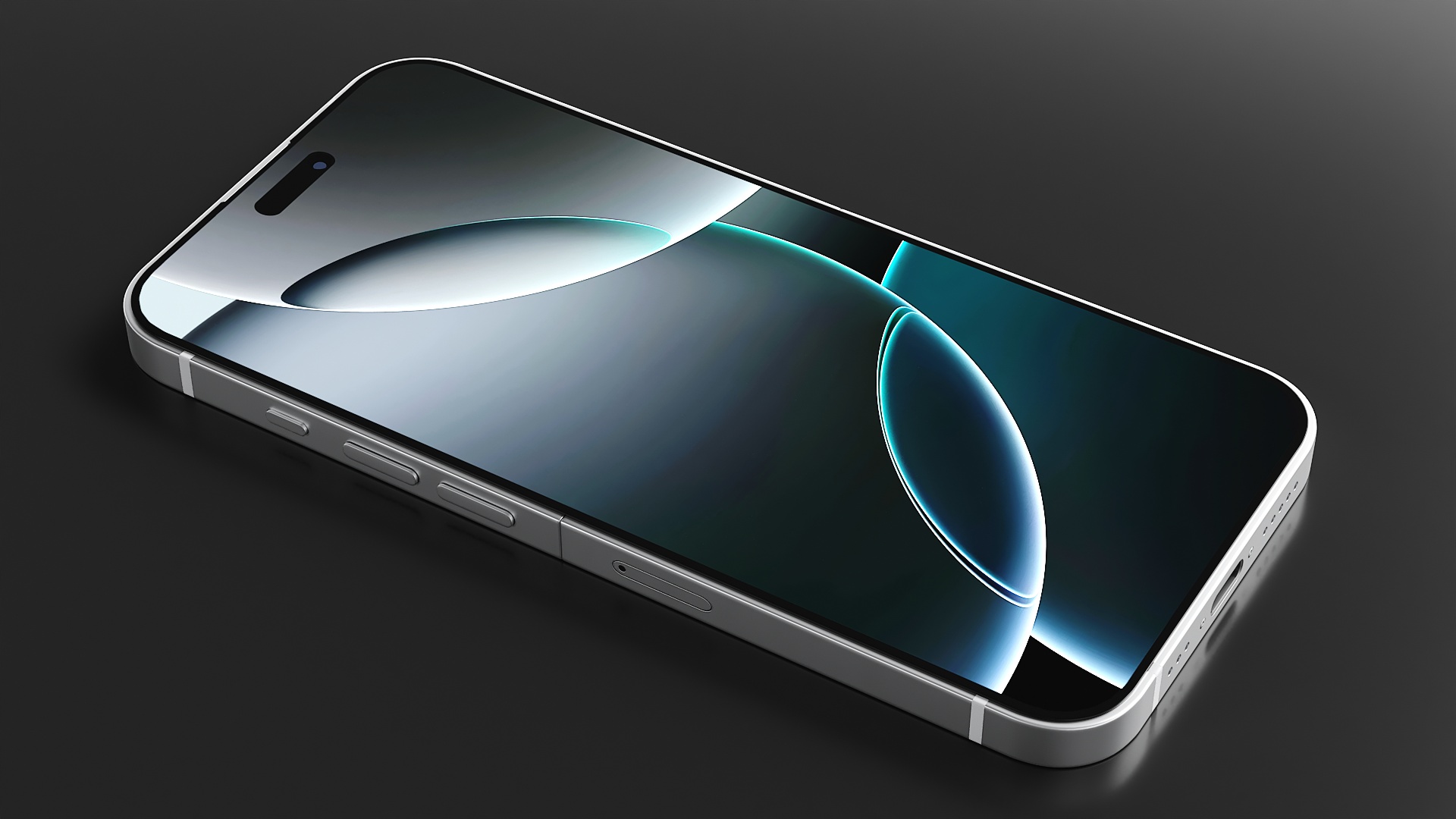 Apple iPhone Flip Silver 3D model