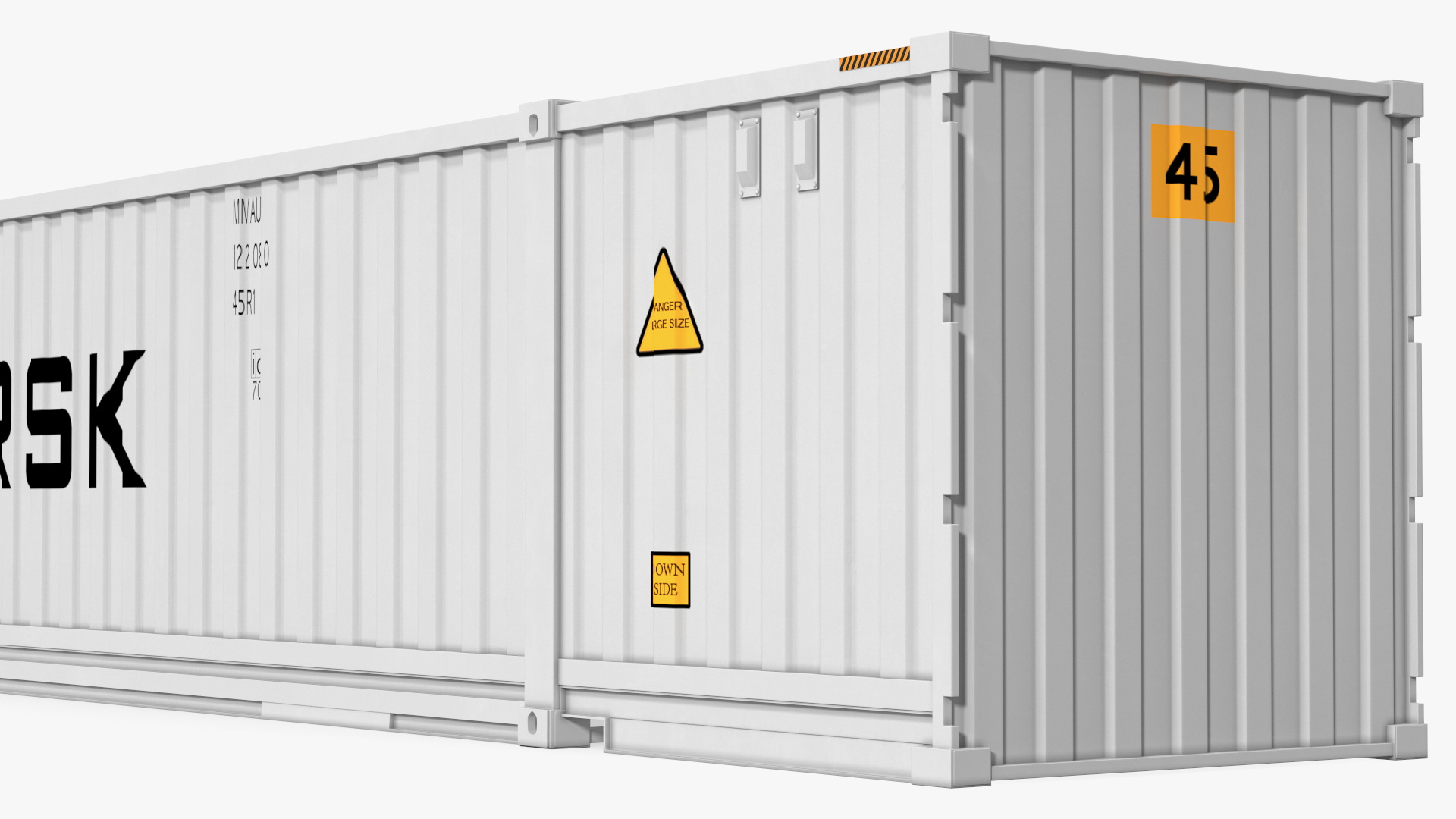 53 Foot High Cube Container 3D