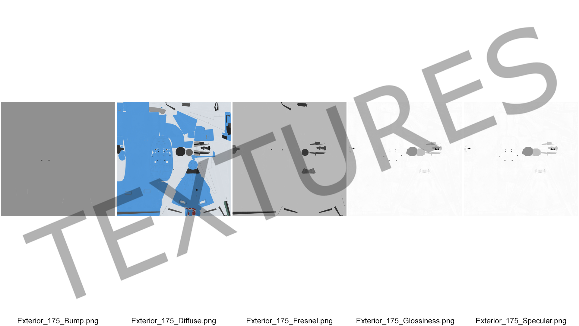 Commercial Airliner Generic Rigged 3D model