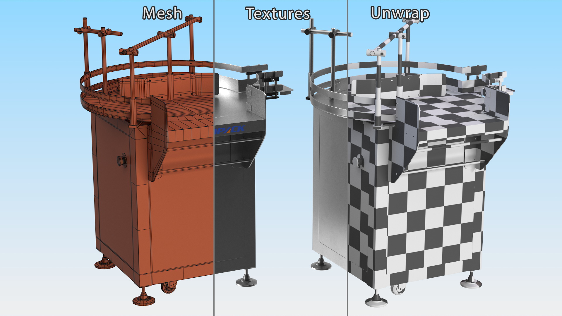 3D Roller Feeding Machine LandPack