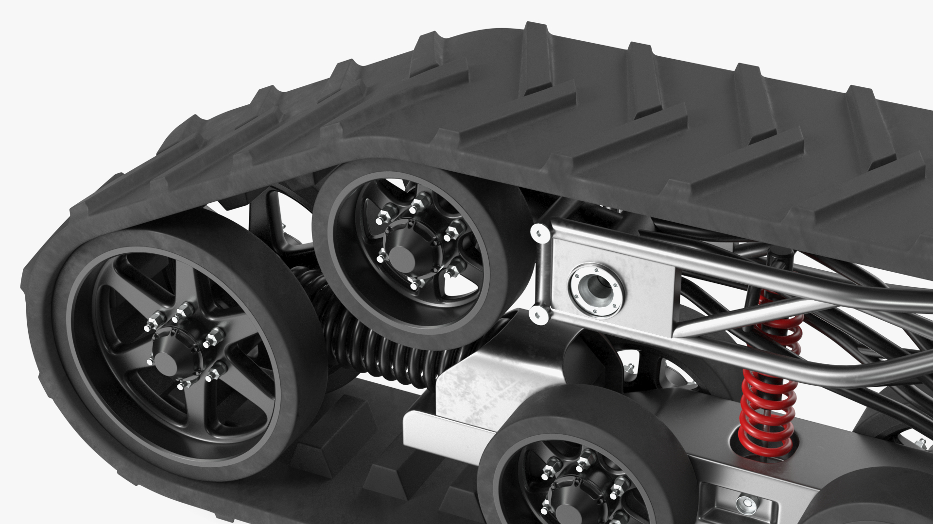3D Polar Engine Track model