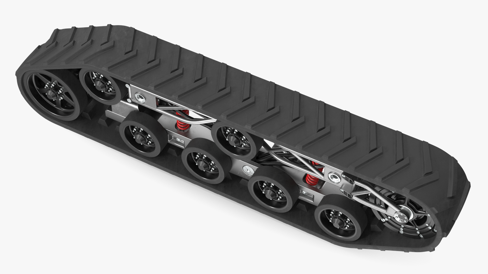 3D Polar Engine Track model