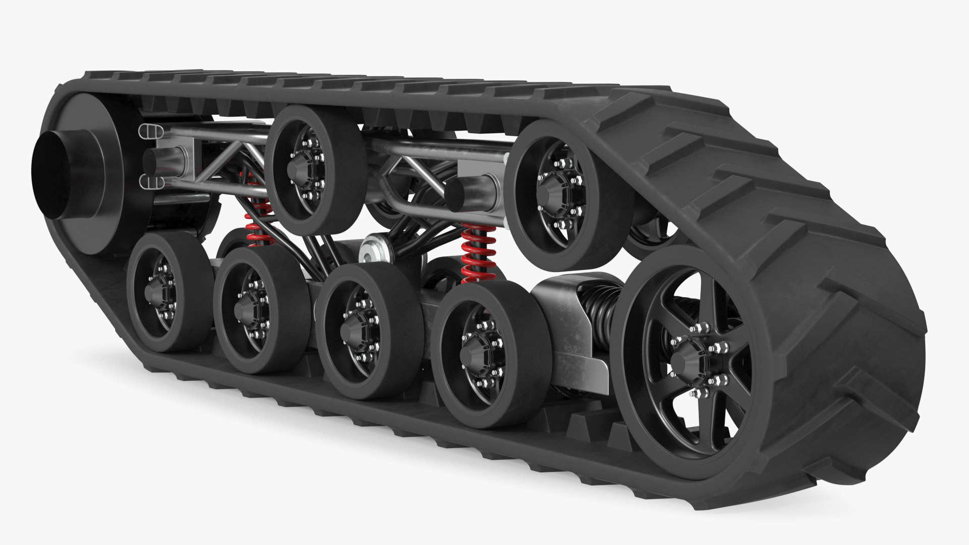 3D Polar Engine Track model