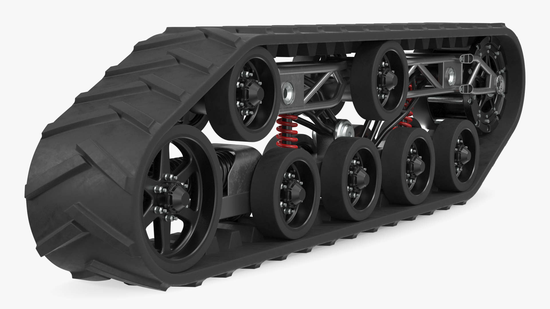 3D Polar Engine Track model