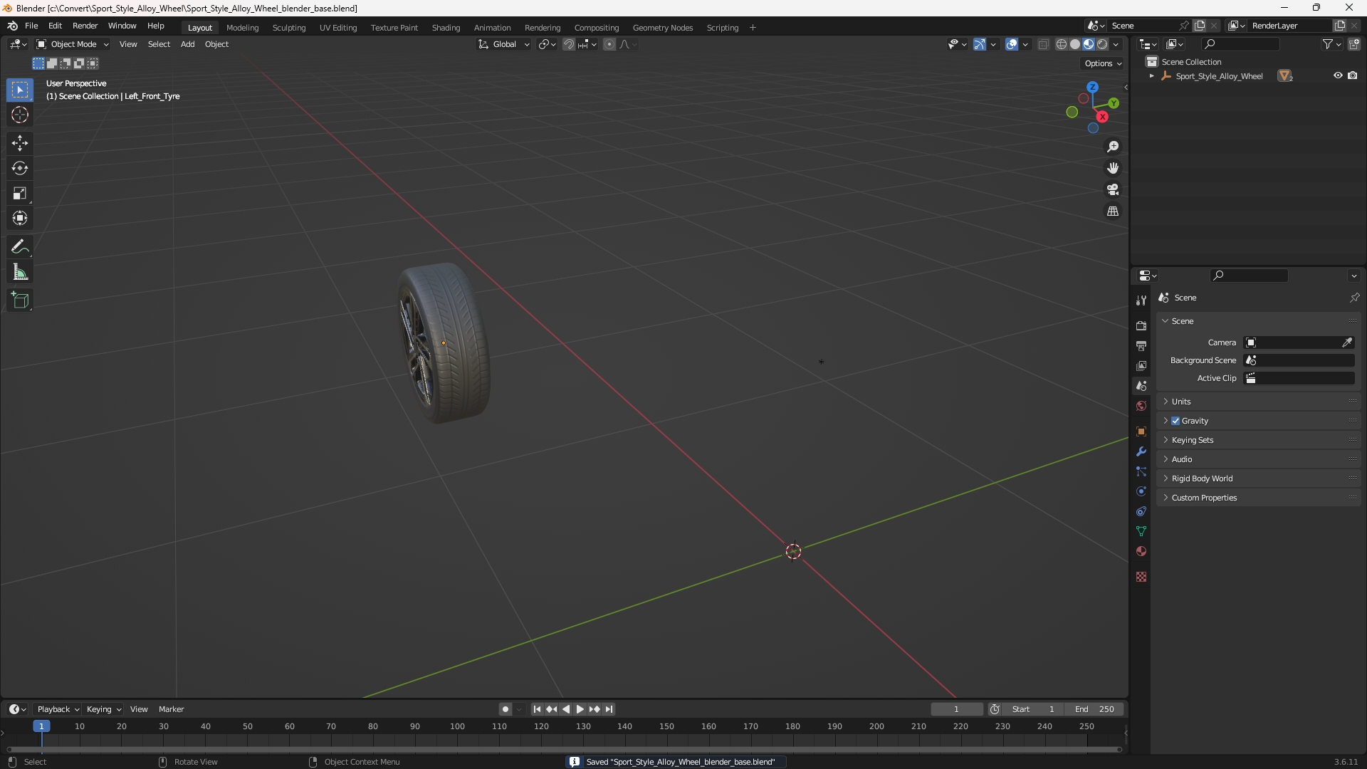 Sport Style Alloy Wheel - view 10
