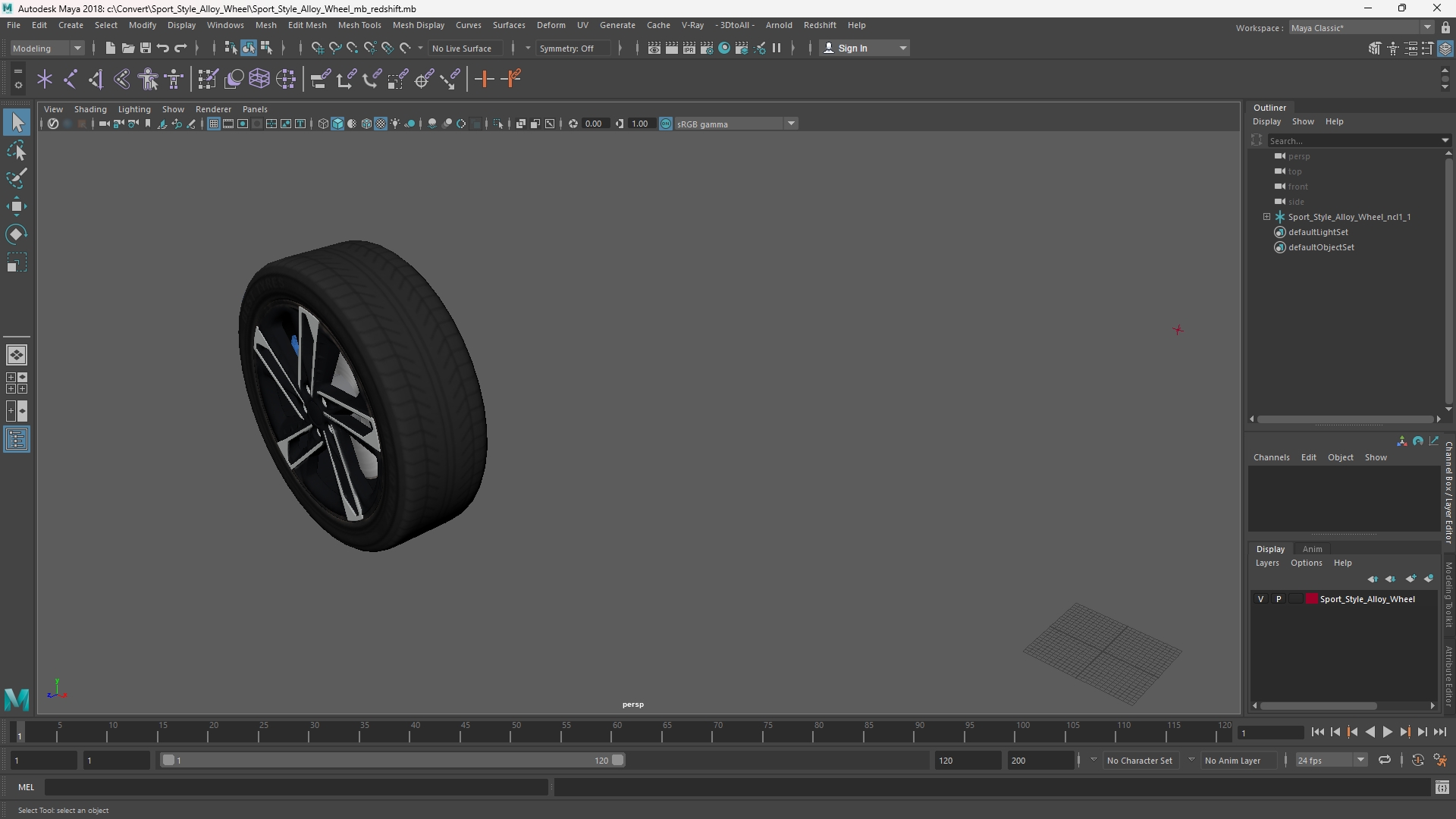 Sport Style Alloy Wheel - view 11
