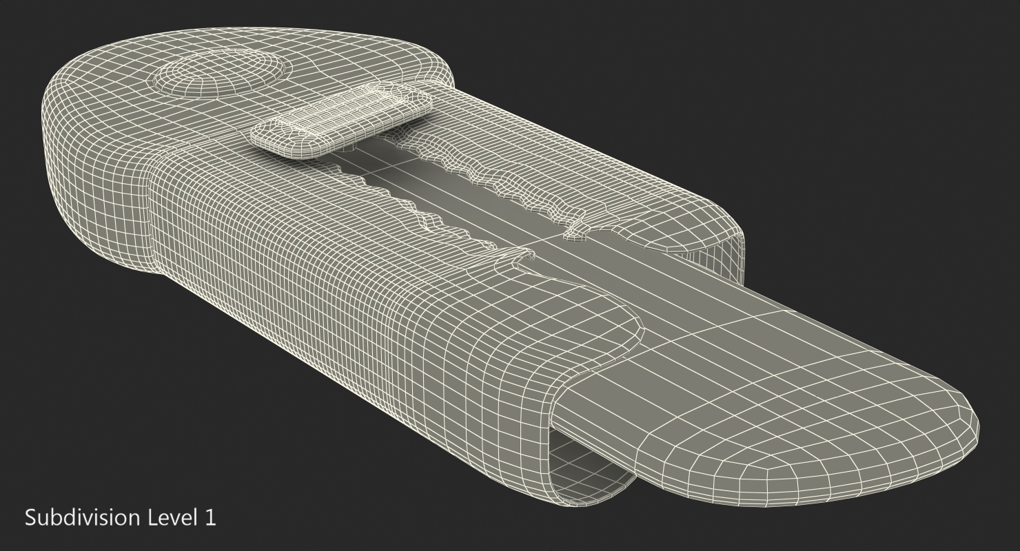 Toy Knife 3D model